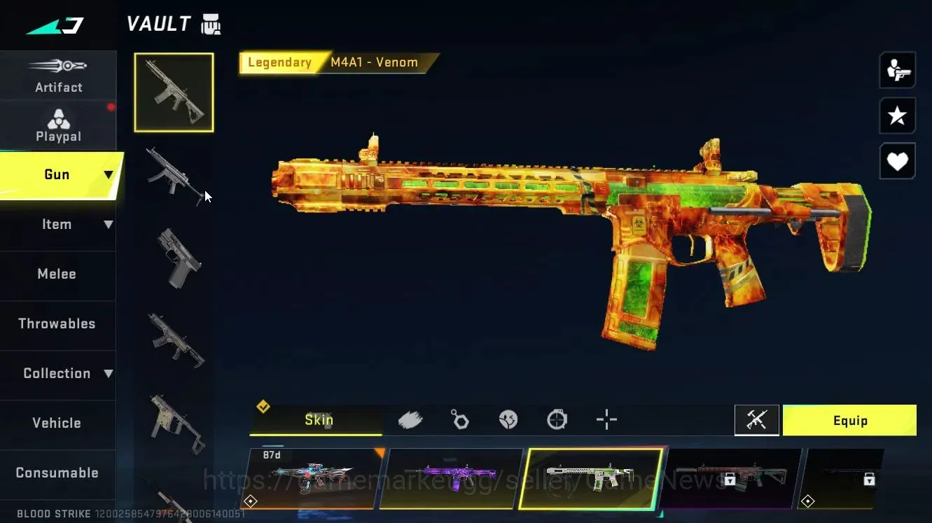 Blood Strike Accounts ASIA|ULTRA ETHAN(RaidMask+Pitch Strike)|Collab TOK image 8