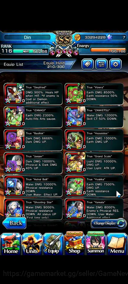 Grand Summoners Accounts Global|Rank 116|3 Sp Art+27 Ascend+17 TW|[Siatama, image 19