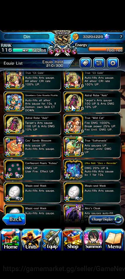 Grand Summoners Accounts Global|Rank 116|3 Sp Art+27 Ascend+17 TW|[Siatama, image 3