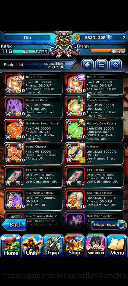 Grand Summoners Accounts Global|Rank 116|3 Sp Art+27 Ascend+17 TW|[Siatama, image 9
