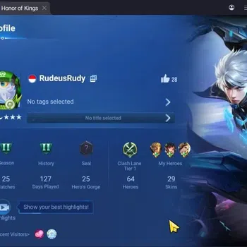 Honor of Kings Accounts Rare Skin Global | 64H 29S | 5 Legend [Arthur,Angela,Musashi,Lubu,Consort Yu] | JJK Garo | 3