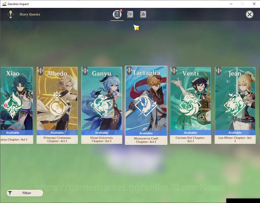 Genshin Impact Accounts ASIA|AR 55|Rate ON|3 Limited + 1 (*5Weapon)|Skirk, image 17