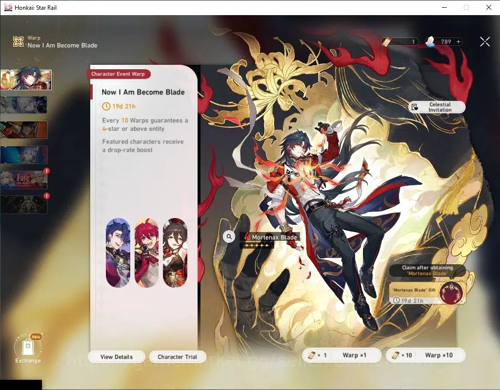 Honkai Star Rail Accounts Asia|TL37|9 Limited|Evanescia,Yao Guang,Dante,Kafk image 10