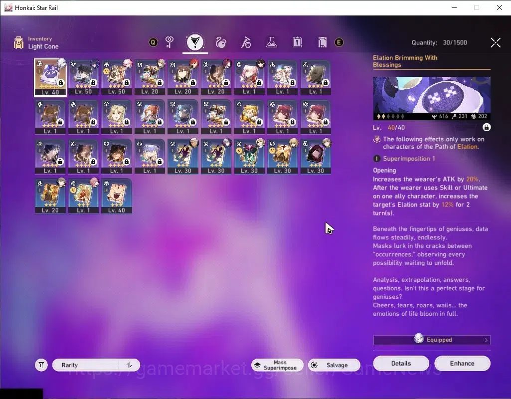 Honkai Star Rail Accounts Asia|TL37|9 Limited|Evanescia,Yao Guang,Dante,Kafk image 5