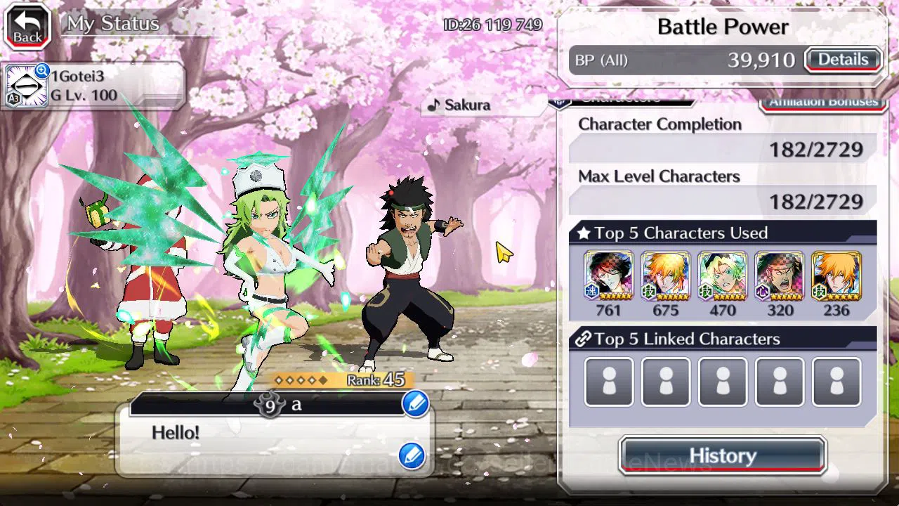 Bleach: Brave Souls Accounts [GLOBAL]6K Orbs+Fresh All Story|Candice TYBW26,Gan image 18