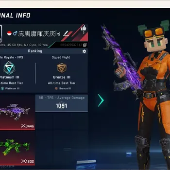 Blood Strike Accounts Others ASIA|2 Eternal: Galil-Noxdra Lv.2, QBZ95-Whisper Lv.2|AOT Gun:M4A1|Ultra Gun: FN2000|Check SS