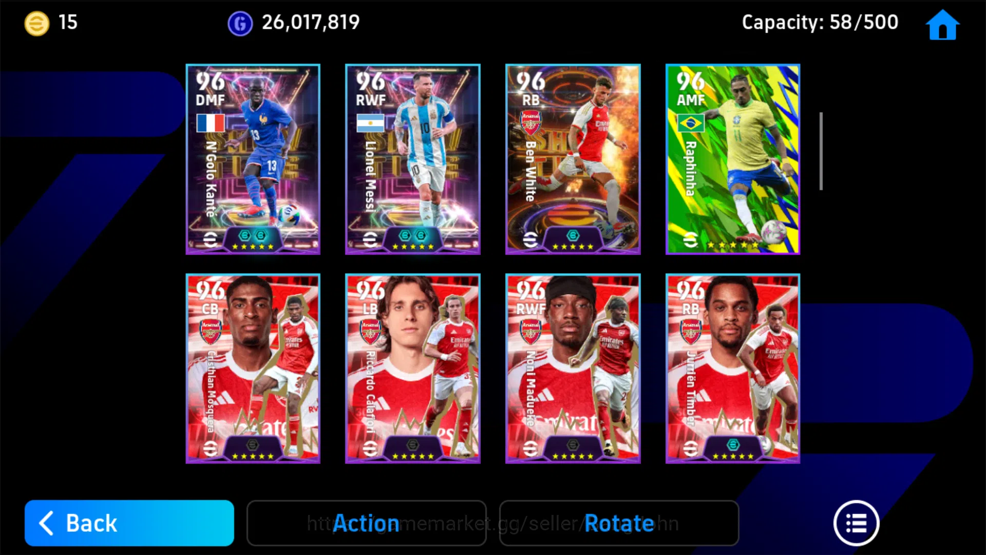 eFootball Accounts Messi Pack Barca , Neymar Pack Brazil , Jordi alba image 11