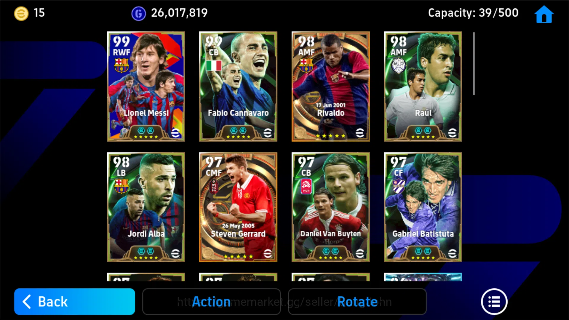 eFootball Accounts Messi Pack Barca , Neymar Pack Brazil , Jordi alba image 5
