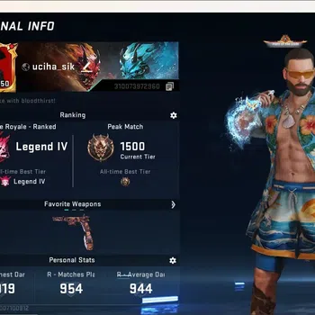 Blood Strike Accounts Collab Skin ASIA|Eternal Gun:Desert|5 Collab Gun [TR&7DS]|3 Limited Gun|1 Ultra Gun|5 Legend Gun|Ultra