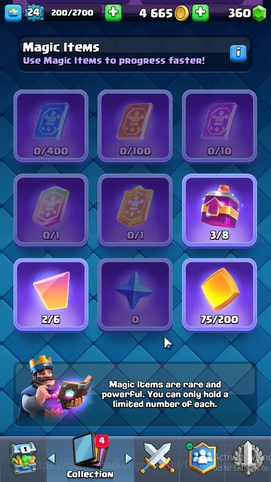 Clash Royale Accounts Lv 24|Trophy 4343|KTL 9|Limited Skin|Card 81|1 Her image 12