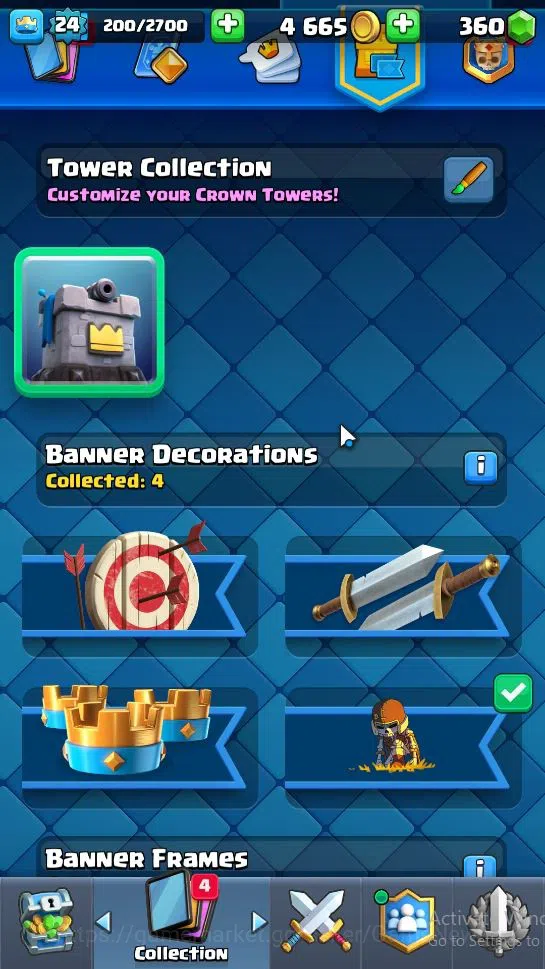 Clash Royale Accounts Lv 24|Trophy 4343|KTL 9|Limited Skin|Card 81|1 Her image 15