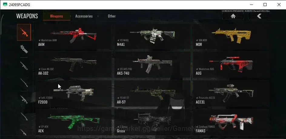 Arena Breakout Accounts High Value MOBILE|Lvl 30|SV 175M|CV 92,9M |1 SD + 4 Utopia|Sapper Shovel|Koi LR-AR2|11 Set skin|CN 10