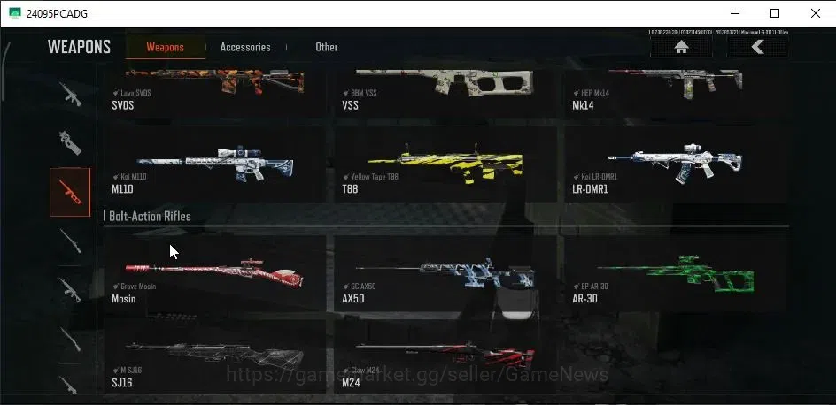 Arena Breakout Accounts High Value MOBILE|Lvl 30|SV 175M|CV 92,9M |1 SD + 4 Utopia|Sapper Shovel|Koi LR-AR2|11 Set skin|CN 13