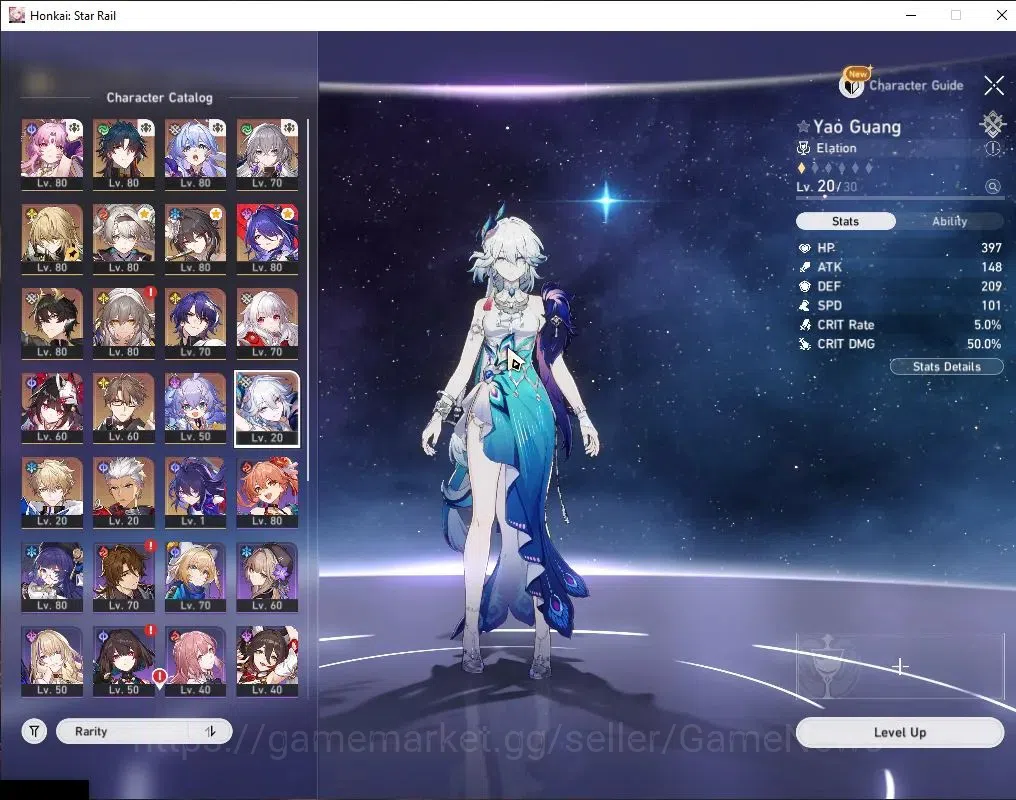 Honkai Star Rail Accounts Asia|TL 68|10 Limited|Acheron+Sign,Yao Guang,Robin image 4