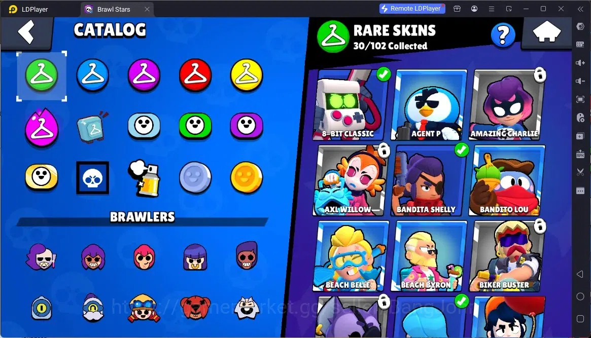 Brawl Stars Accounts Global | 24073 | 76 Brawler |5 Max Hypercharge(Shelly,ElPrimo,Dynamike,EMZ)|17519 Bling+298Gems 18
