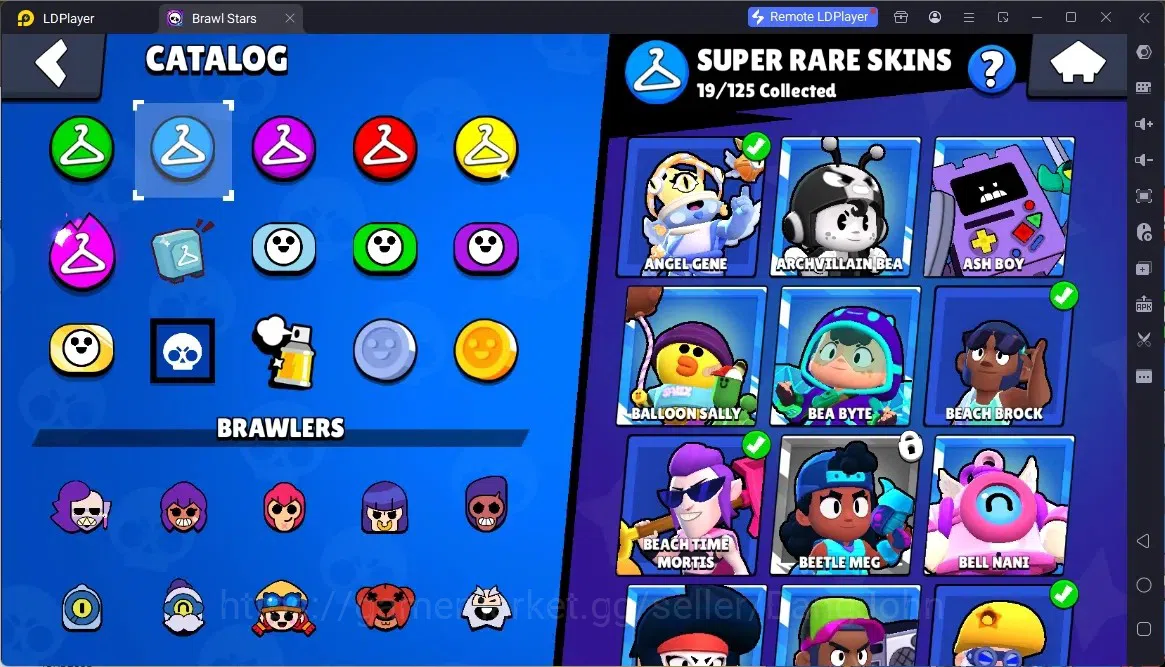Brawl Stars Accounts Global | 24073 | 76 Brawler |5 Max Hypercharge(Shelly,ElPrimo,Dynamike,EMZ)|17519 Bling+298Gems 19