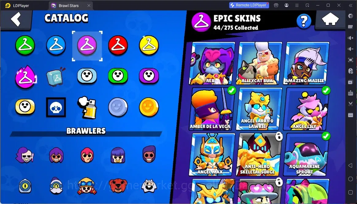 Brawl Stars Accounts Global | 24073 | 76 Brawler |5 Max Hypercharge(Shelly,ElPrimo,Dynamike,EMZ)|17519 Bling+298Gems 20