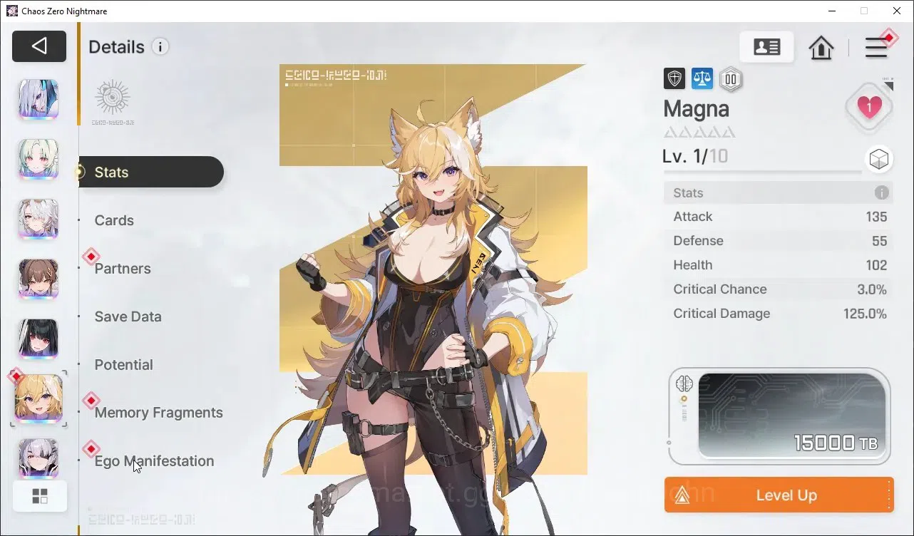 Chaos Zero Nightmare Accounts Asia Lv53 | 8 SSR | Narja, Heidemarie EM1, Nine, M image 10