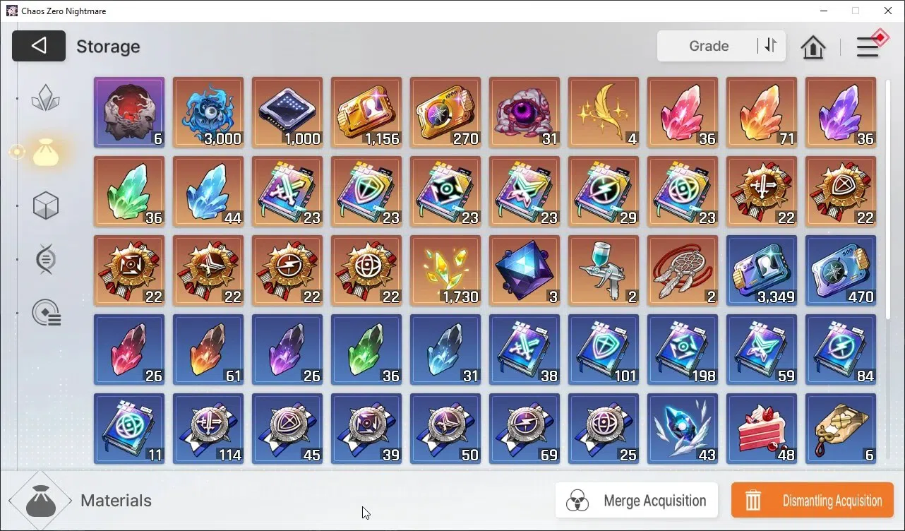 Chaos Zero Nightmare Accounts Asia Lv53 | 8 SSR | Narja, Heidemarie EM1, Nine, M image 19