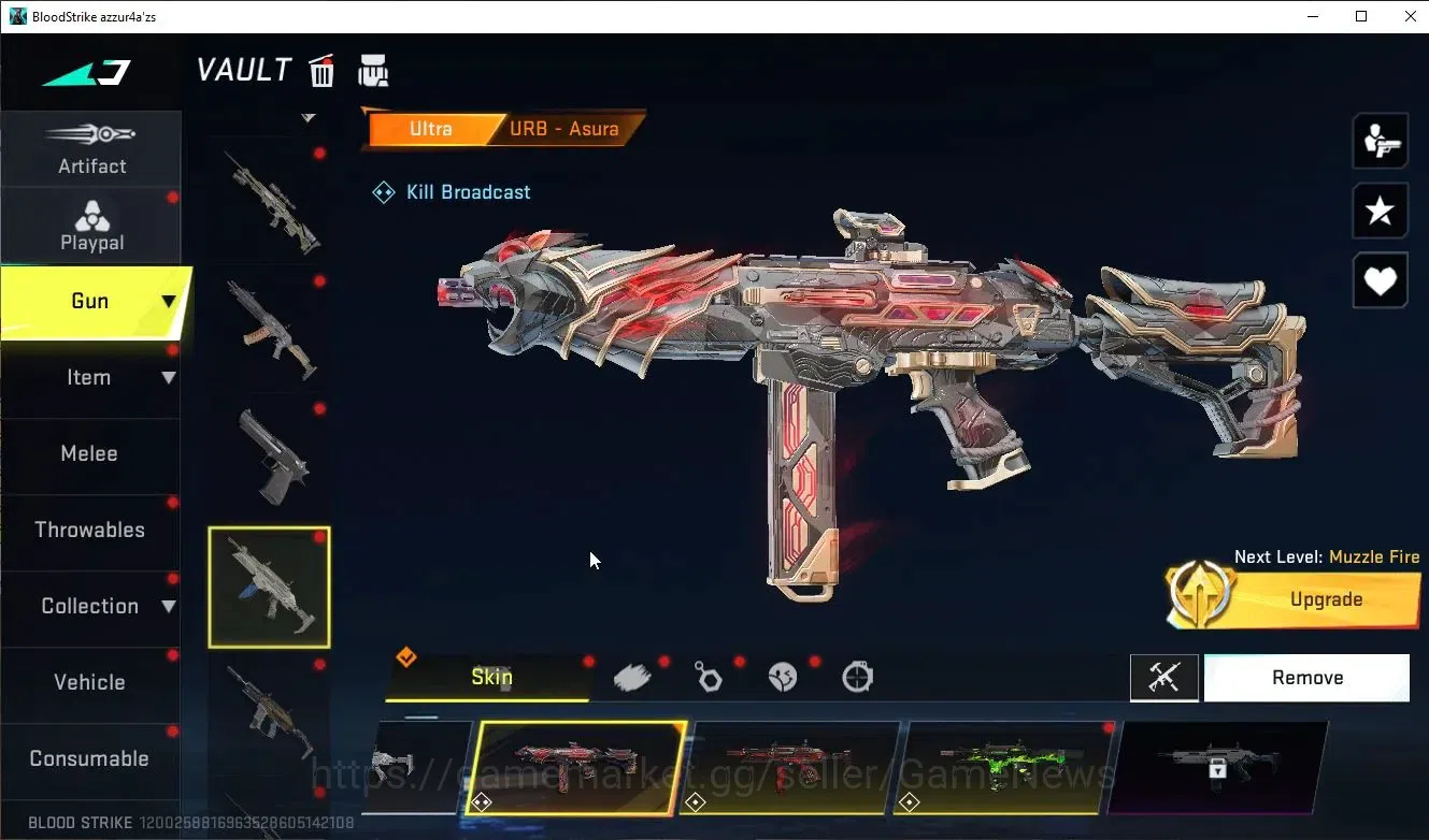 Blood Strike Accounts ASIA|ETERNAL Galil+EVO FAL+Collab Evangelion MCX+9 image 15