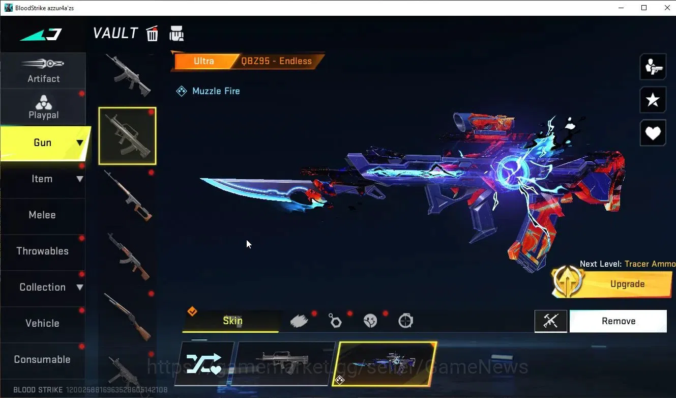 Blood Strike Accounts ASIA|ETERNAL Galil+EVO FAL+Collab Evangelion MCX+9 image 18