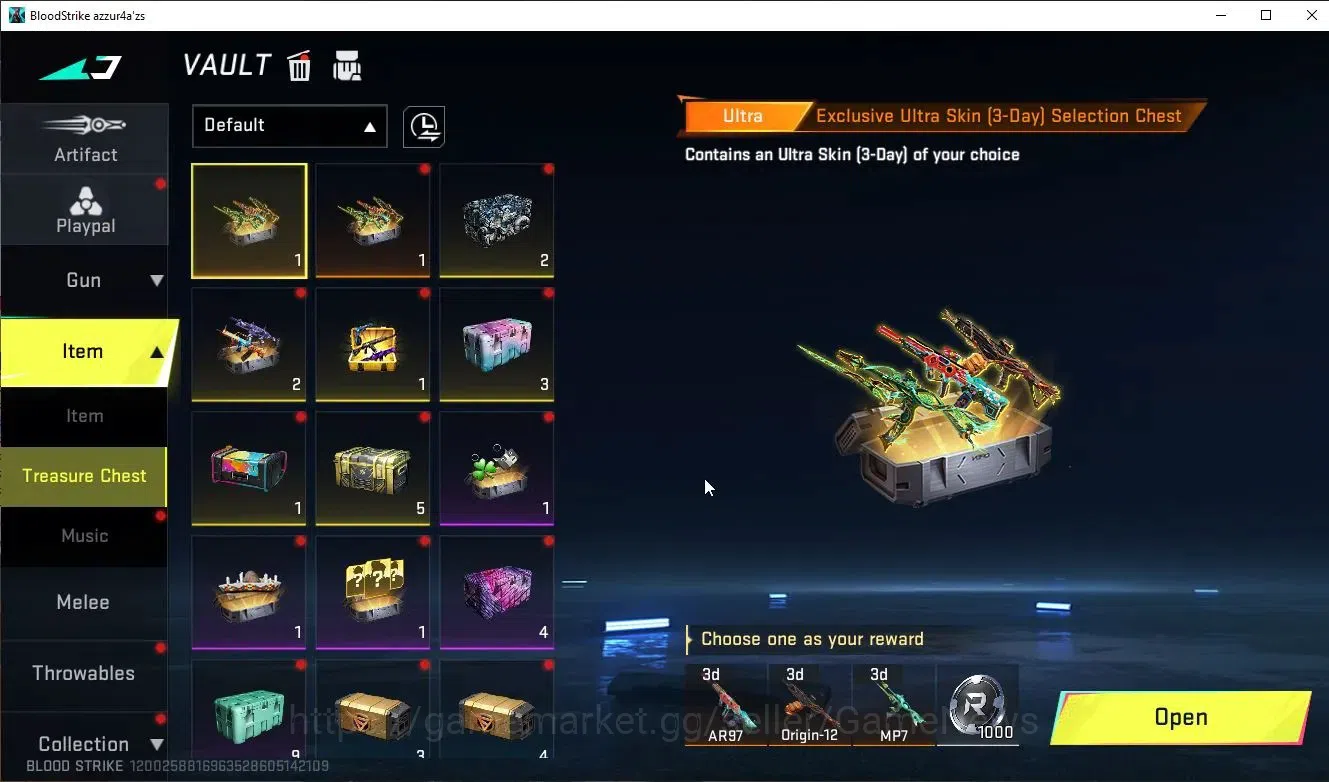 Blood Strike Accounts ASIA|ETERNAL Galil+EVO FAL+Collab Evangelion MCX+9 image 20