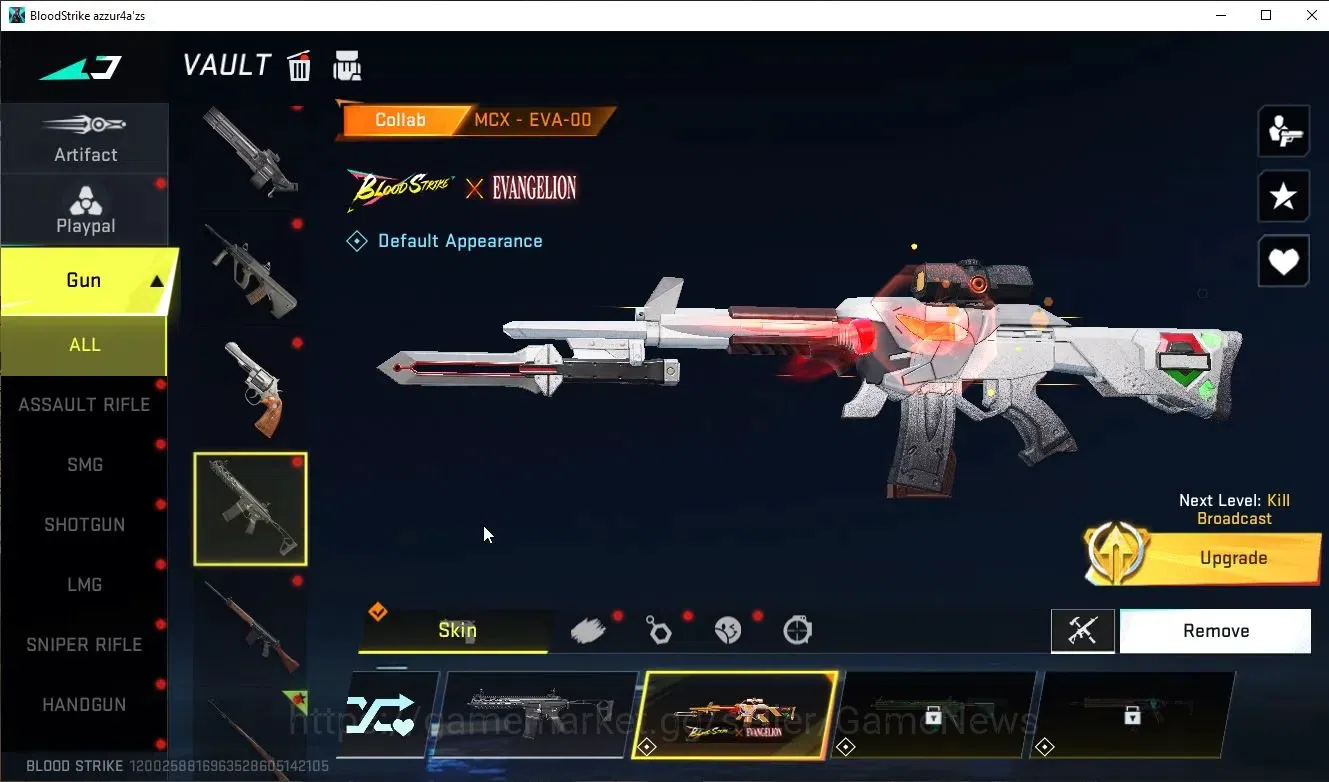 Blood Strike Accounts ASIA|ETERNAL Galil+EVO FAL+Collab Evangelion MCX+9 image 5
