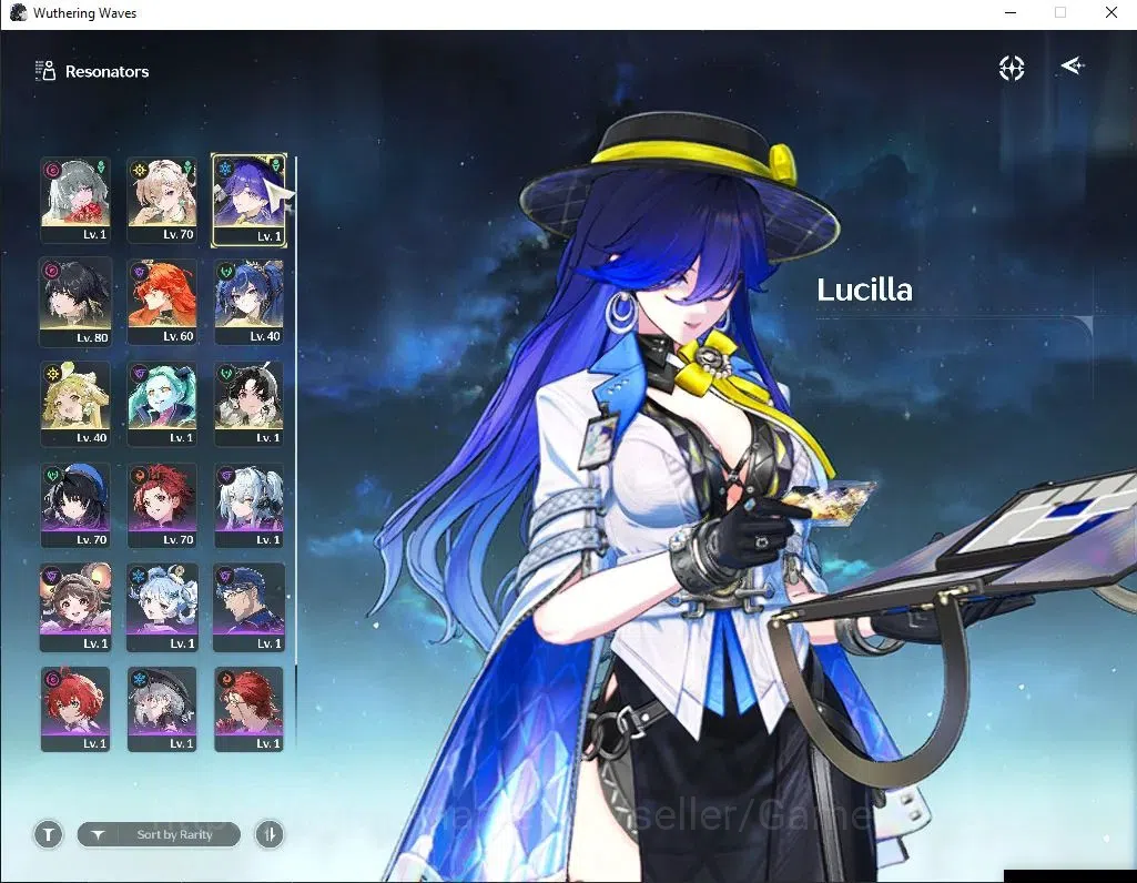 Wuthering Waves Accounts Starter SEA |UL 51|6 Limited+3 Sign|(Lynae,Augusta,Iuno)+Sign,Lucilla,Phrolova,Rebecca|DB Lvl 30|MC 2