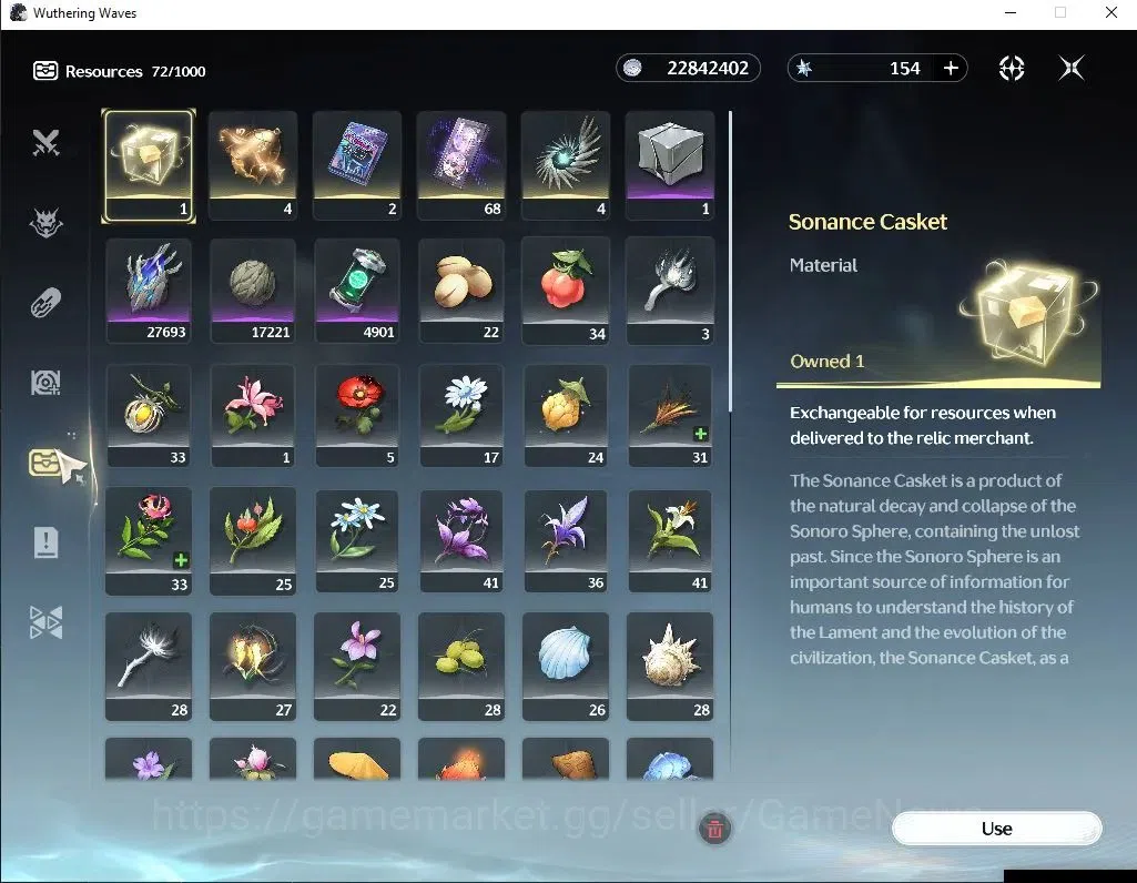 Wuthering Waves Accounts Starter SEA |UL 51|6 Limited+3 Sign|(Lynae,Augusta,Iuno)+Sign,Lucilla,Phrolova,Rebecca|DB Lvl 30|MC 6