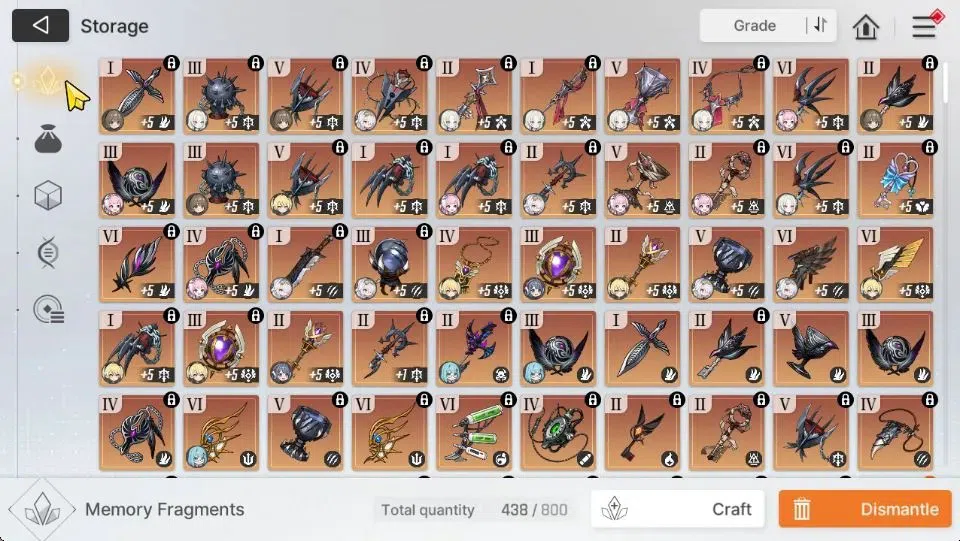 Chaos Zero Nightmare Accounts ASIA Lv56|WellBuild|12 SSR[(HeidemarieM6,Diana,Ver image 12