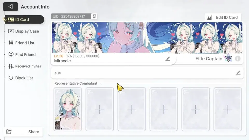Chaos Zero Nightmare Accounts ASIA Lv56|WellBuild|12 SSR[(HeidemarieM6,Diana,Ver image 2