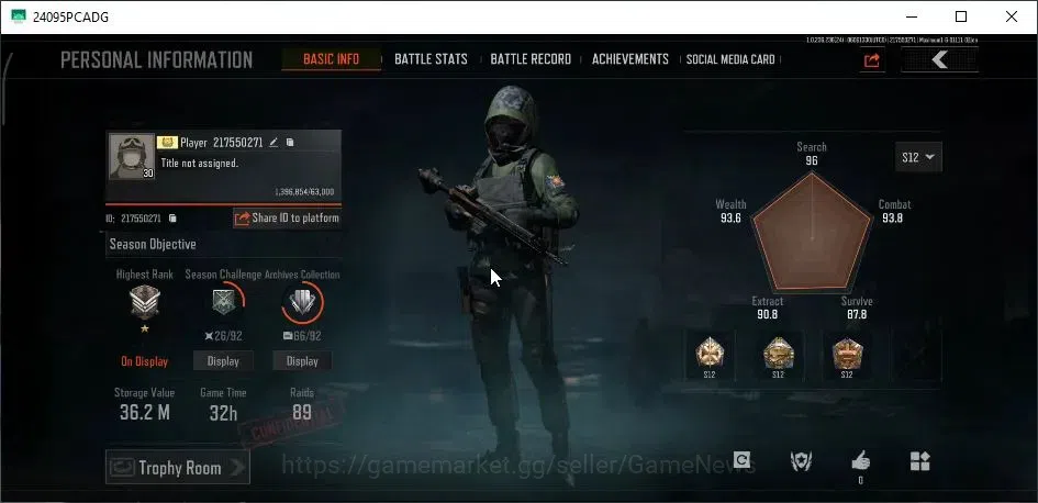 Arena Breakout Accounts MOBILE|Lvl 30|SV 36,2M|CV 25M|6 Set|B AEK|Maelstro image 2
