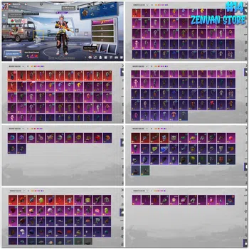 PUBG Mobile Accounts 🔥 #14 PUBG MOBILE 🌍 GLOBAL 💎 Level 63 👑 324 Cosmetics ⚔️ 83 Outfits ⭐ 45+ Gun Skins ✅
