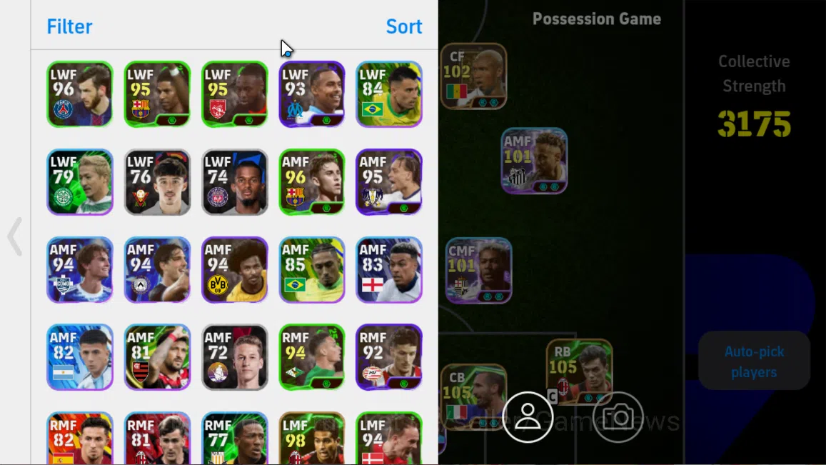 eFootball Accounts Mobile|Robert Lewandowski(PhenomFinishing),Franco  image 3