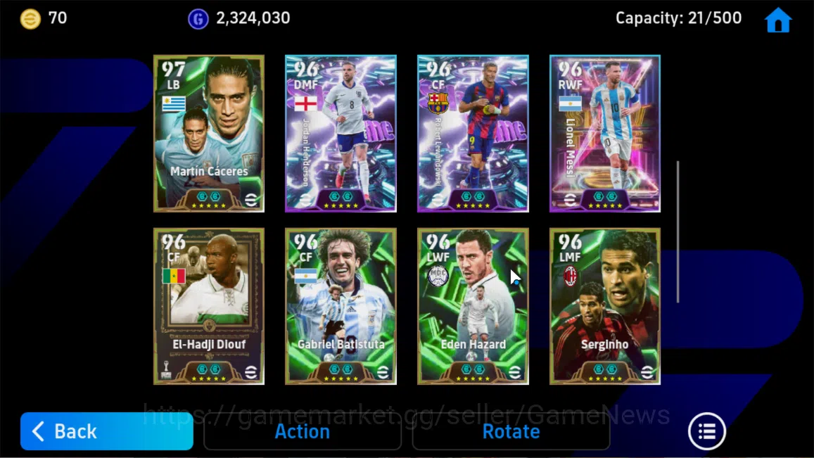 eFootball Accounts Mobile|Robert Lewandowski(PhenomFinishing),Franco  image 6