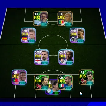 eFootball Mid-Tier Mobile|Robert Lewandowski(PhenomFinishing),Franco  image 1