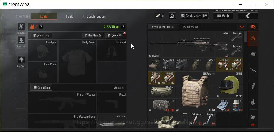 Arena Breakout Accounts MOBILE Lv30|SV 18M|CV 18M|SQB M110 Speed, Suomi B, image 10