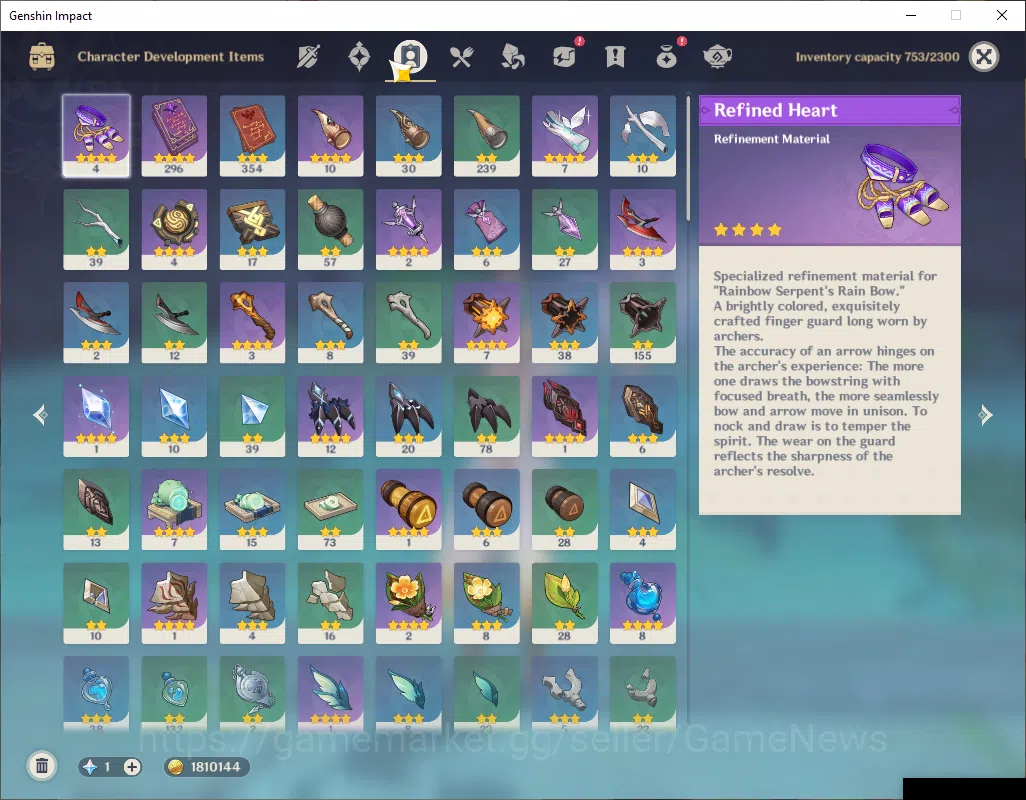 Genshin Impact Accounts ASIA|AR 56|9 Limited+3(*5Wep)|Columbina+Sign,Zibai image 10