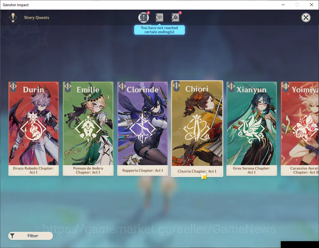 Genshin Impact Accounts ASIA|AR 56|9 Limited+3(*5Wep)|Columbina+Sign,Zibai image 5