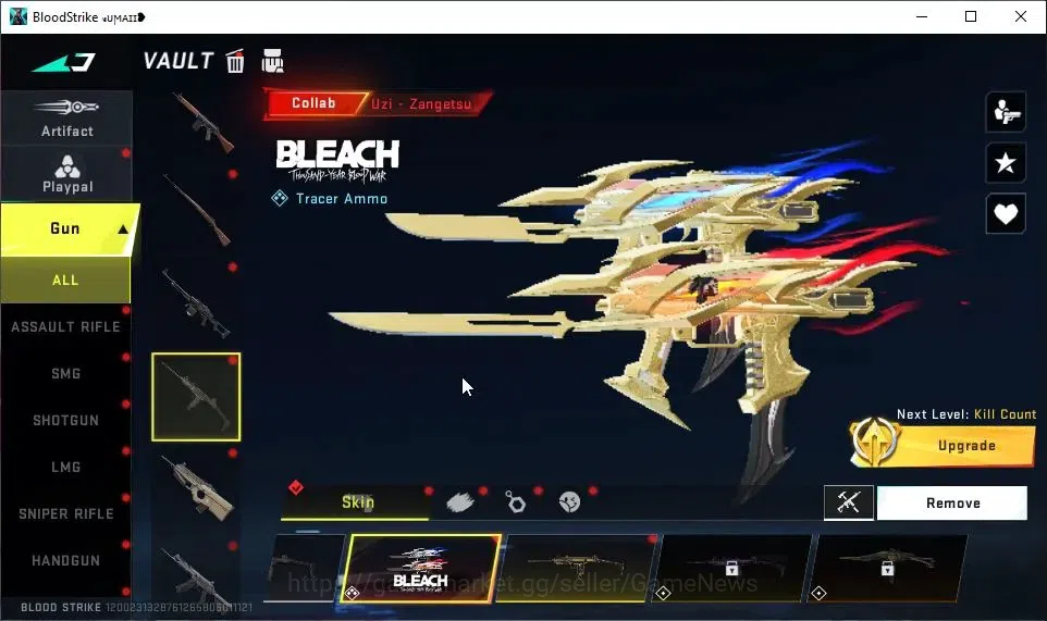 Blood Strike Accounts ASIA|Collab BLEACH[Toshiro,Byakuya,Melee Zanpakuto image 11
