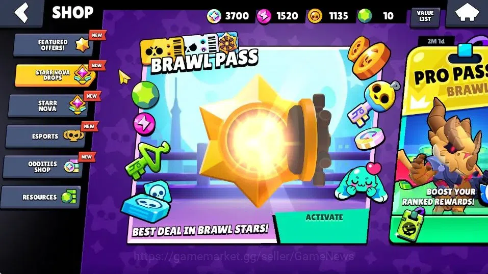 Brawl Stars Accounts 1010 Trophies, 14 Brawlers, 2 Max Lv. 49 Showdown  image 7