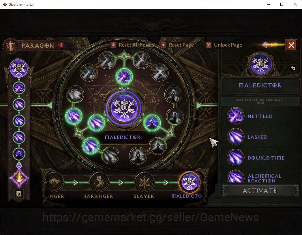 Diablo Immortal Accounts SEA - Vasily|Lv60(519)|Necromancer|CR 35k|Reso 390 image 6