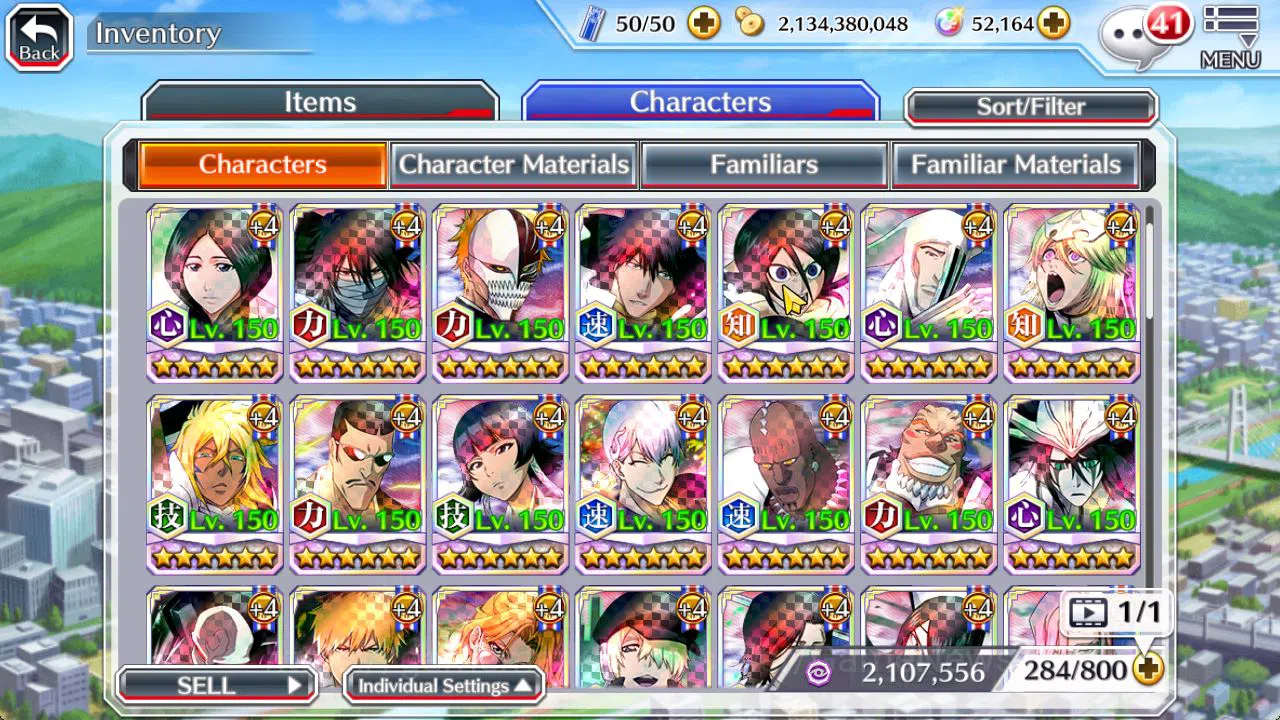 Bleach: Brave Souls Accounts [GLOBAL]52 Orbs|Rukia,Ichigo 10th Anniv,Soul Reape image 11
