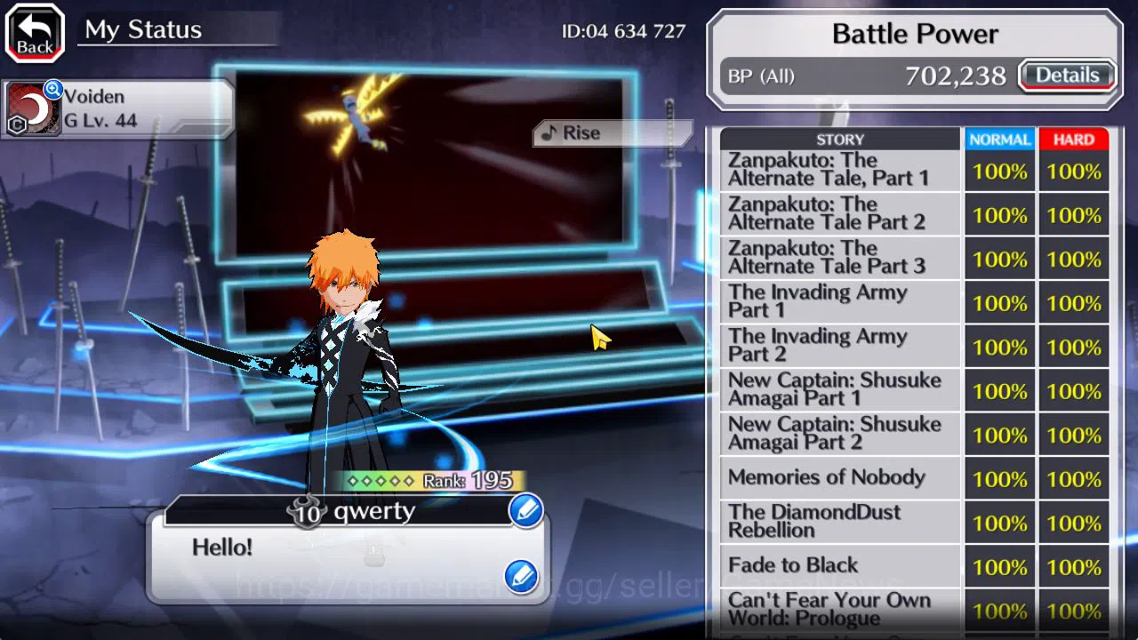 Bleach: Brave Souls Accounts [GLOBAL]52 Orbs|Rukia,Ichigo 10th Anniv,Soul Reape image 6