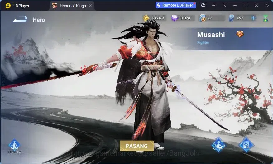 Honor of Kings Accounts Global | 112H 250S |2 JJK (Lady Sun, Kongming),2 S image 13