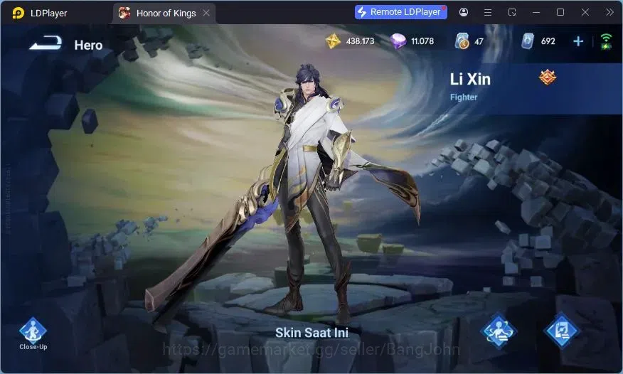Honor of Kings Accounts Global | 112H 250S |2 JJK (Lady Sun, Kongming),2 S image 14