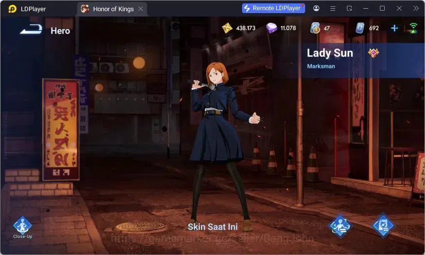 Honor of Kings Accounts Global | 112H 250S |2 JJK (Lady Sun, Kongming),2 S image 17