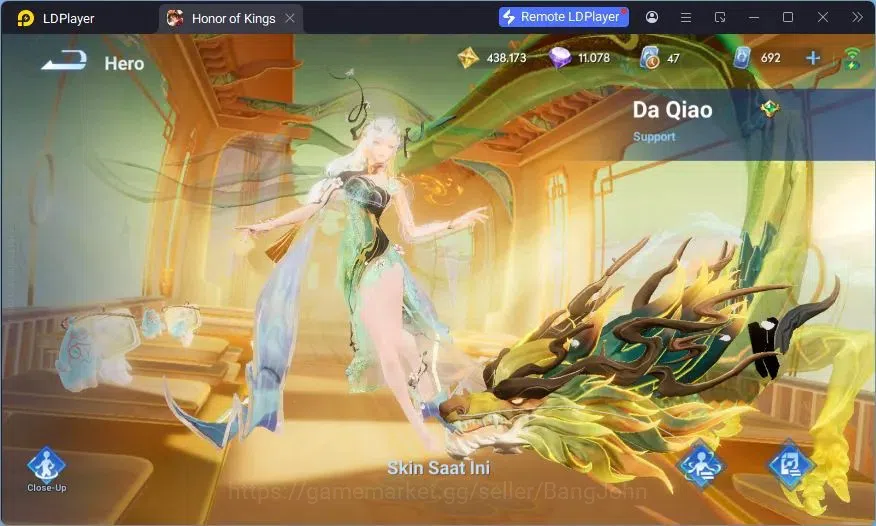 Honor of Kings Accounts Global | 112H 250S |2 JJK (Lady Sun, Kongming),2 S image 8