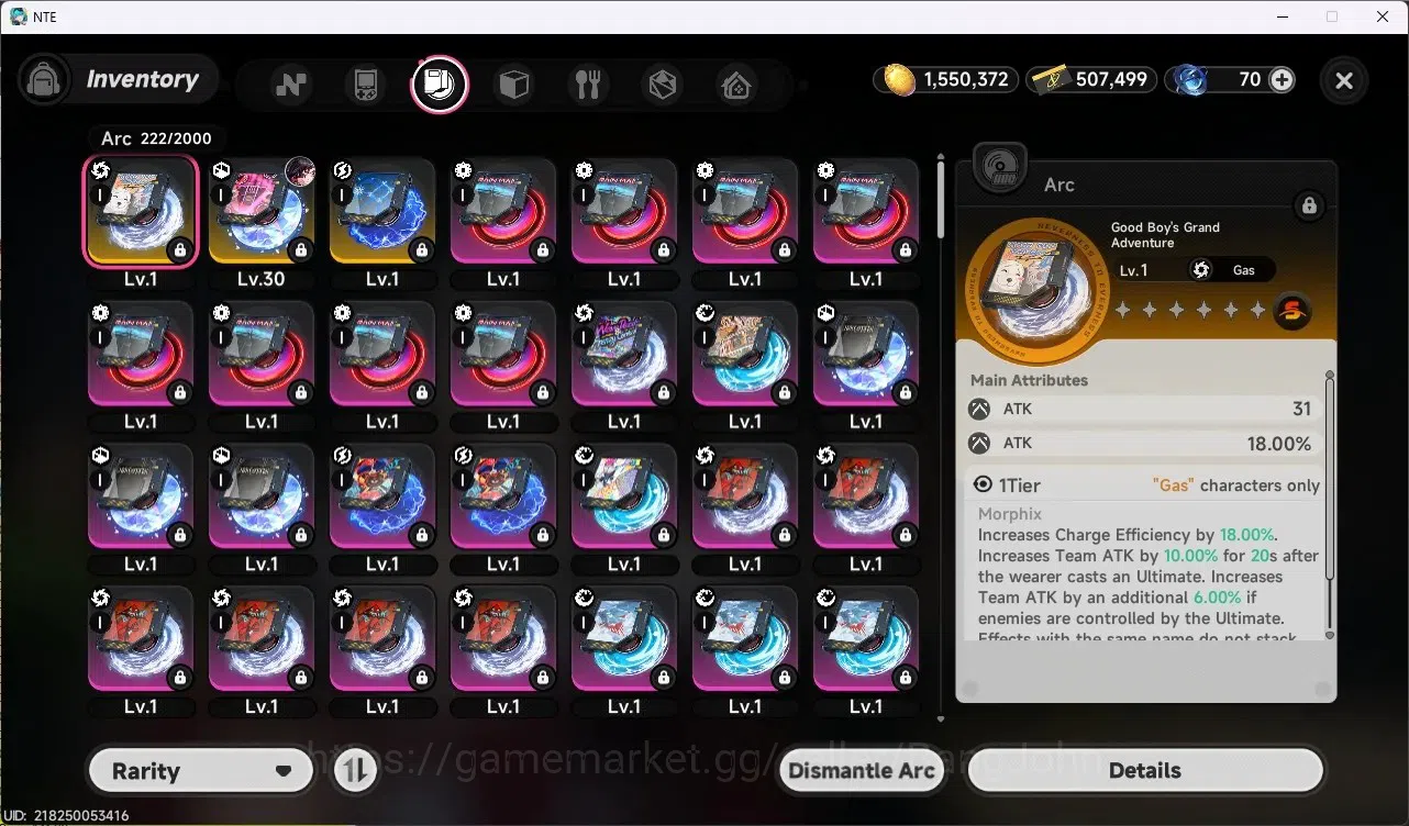 Neverness to Everness Accounts SEA|Hunter Lv 18|3 S-Class (Hotori,Lacrimosa,Daffo image 10