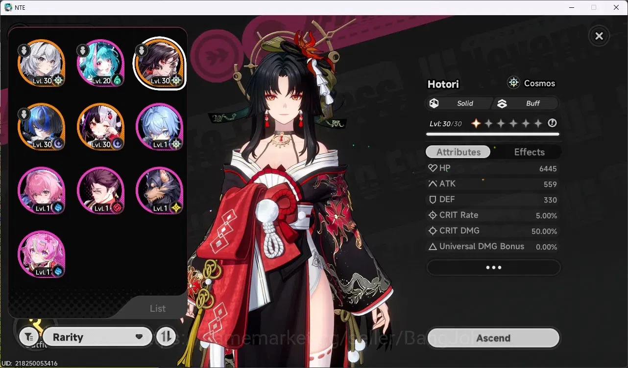 Neverness to Everness Accounts SEA|Hunter Lv 18|3 S-Class (Hotori,Lacrimosa,Daffo image 2
